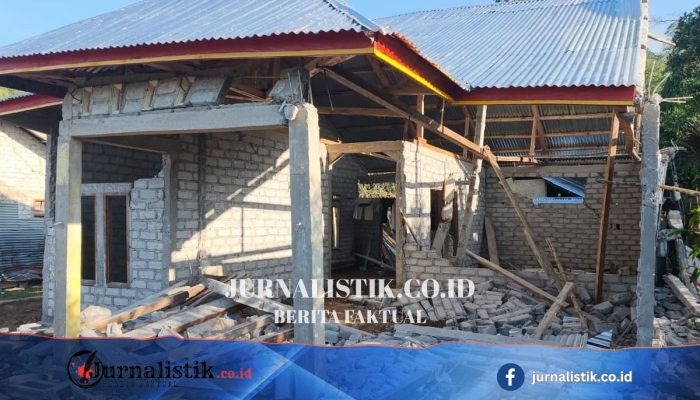 Gempa NTT: 16 Rumah Paleng Rusak Berat, Warga Belum Berani Kembali