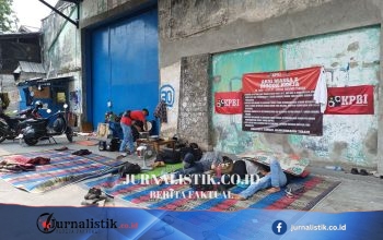 Mogok Kerja Sebulan di Pademangan, Jakut, Buruh Menuntut “Kami Cuma Ingin Dipekerjakan Kembali”