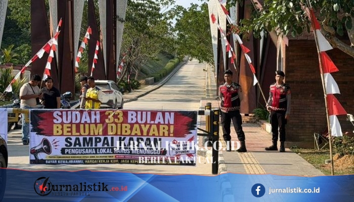 Akses ke Proyek Bendungan Sepaku Semoi IKN Ditutup Warga, Tagih Tunggakan Rp 16 Miliar