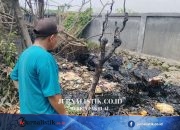 Limbah Minyak Cemari Parit, Kebakaran Hebat Buat Warga Deli Serdang Gelisah