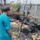Limbah Minyak Cemari Parit, Kebakaran Hebat Buat Warga Deli Serdang Gelisah