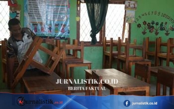 Pertamina melalui TJSL Serahkan 39 Meja dan 70 Kursi untuk SDN Batu Cermin