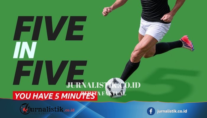 Kuis Sepak Bola Five in Five Edisi No 1 dari BBC Sport