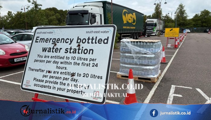 Lebih dari 8.000 Pelanggan di Kent Terdampak Gangguan Pasokan Air South East Water