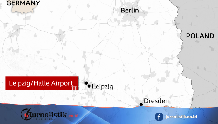 Drone bermuatan bahan peledak ditemukan di Bandara Leipzig, Jerman