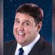 Peter Kay menyela laporan cuaca North West Tonight saat Molly Brewer live di layar