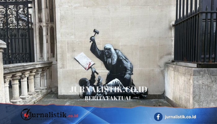 Seniman asal Bristol, Banksy, dibebani biaya pembersihan dan keamanan hampir £150 ribu uang publik