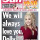 We will always love you, Dolly: wafatnya Dolly Parton usia 80 jadi sorotan koran Rabu