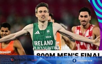 Mark English Sabet Emas 800m, Irlandia Raih Emas Putra Pertama di Kejuaraan Atletik Eropa