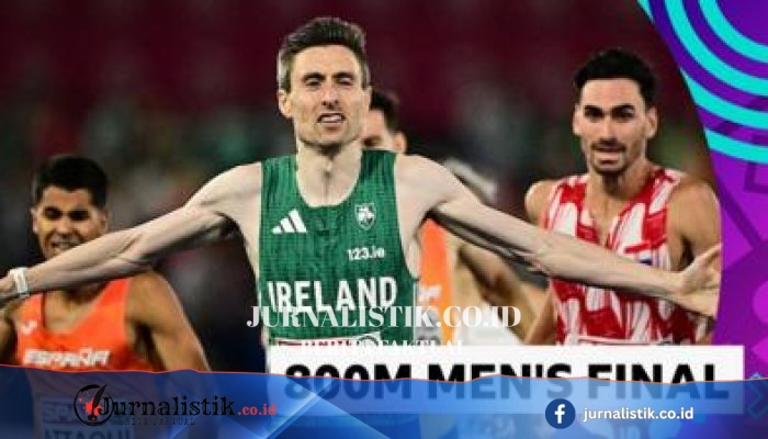 Mark English Sabet Emas 800m, Irlandia Raih Emas Putra Pertama di Kejuaraan Atletik Eropa