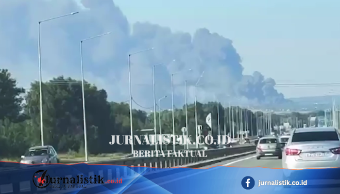 Ukraina Klaim Serang Kilang Minyak dan Pangkalan Udara Rusia; Moskow Laporkan Delapan Tewas