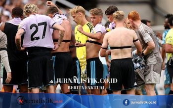 Newcastle Ganti Kostum di Paruh Pertama Uji Coba Pra-Musim Lawan Bayer Leverkusen
