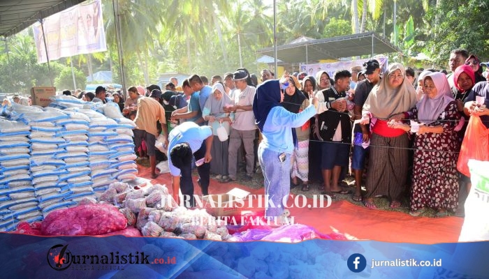 Pemprov Gorontalo Gelar Pasar Murah Bersubsidi di Biluhu Barat untuk 1.000 Warga