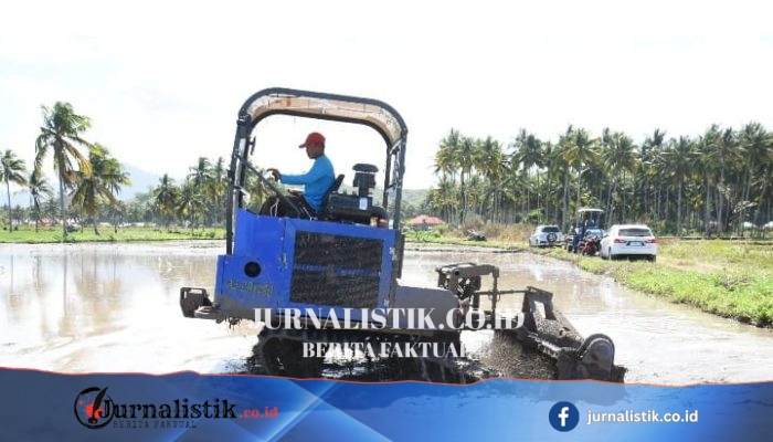 Alsintan Bantu Petani Randangan Pohuwato, Bisa Tanam Hingga Tiga Kali dan Terima Kasih ke Gusnar Ismail