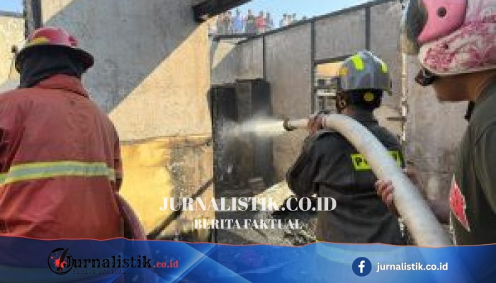 Kebakaran Kompleks Pasar Biawu: Kompor Gas Lupa Dimatikan, Empat Rumah Hangus