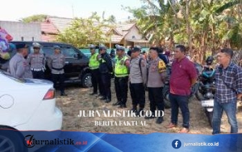 Satlantas dan Polsek Amankan Perayaan Maulid Nabi di Batudaa Pantai