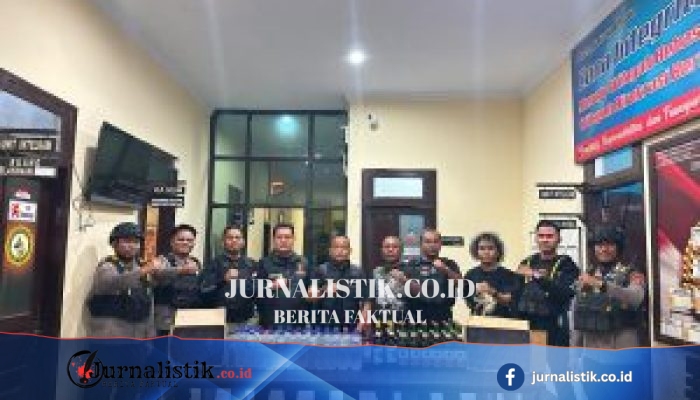 Polsek Kota Utara Gelar KRYD, Amankan 127 Botol Miras dari 3 Lokasi pada 24 Agustus 2026