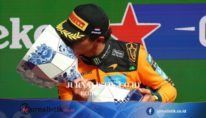 GP Belanda di Zandvoort: Lando Norris mengalahkan Kimi Antonelli dan bawa pulang kemenangan pamungkas