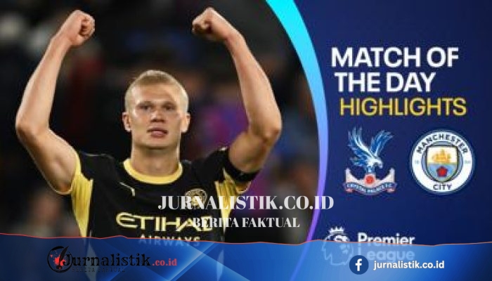 Sorotan Liga Inggris: Crystal Palace 1-4 Manchester City, Haaland dan Cherki Cetak Dua Gol