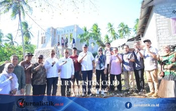 Gusnar Ismail Tinjau BSPS Bedah Rumah di Pinomontiga, Bone Bolango (31/7/2026): Asma Sabidullah Bersyukur, Ismail Haleda Lanjut Pembangunan Atap