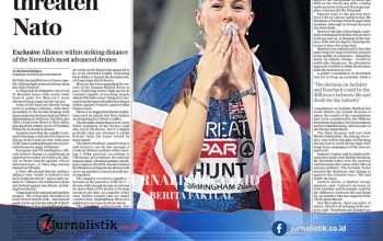 Sorotan sampul koran: “Water cheek” dan “Queen Amy’s gold rush”