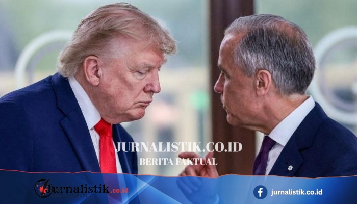 Perang dagang AS-Kanada memanas, Trump ancam naikkan tarif mobil; Mark Carney sebut ingin “destroy”