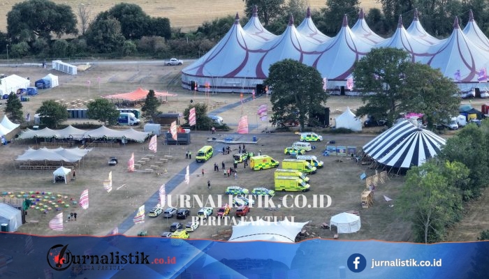Enam orang terluka setelah papan tumbang di festival Kristen dekat Steyning