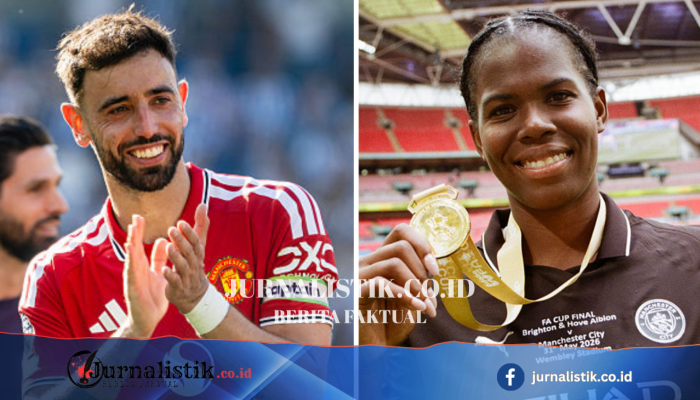 PFA Awards 2026: Bruno Fernandes dan Khadija Shaw Raih Pemain Terbaik Pria & Wanita