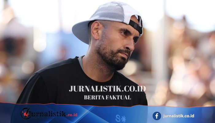 Nick Kyrgios Diskors Sementara dari Tenis Usai Tes Positif Kokain