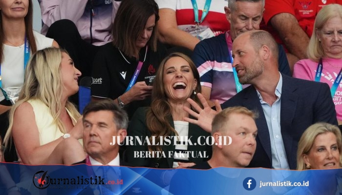 William dan Kate Bawa Tiga Anak Saksikan Semifinal Netball dan Balap di Commonwealth Games Glasgow