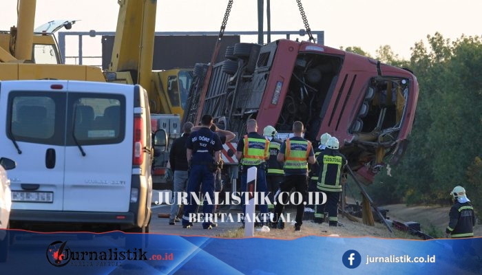 12 Orang Tewas, Bus Wisata Polandia Keluar Jalur dan Terjungkal di Tol Hongaria