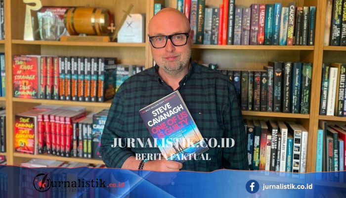 Steve Cavanagh: “Tanda tangan buku pertama saya dilakukan di ruang tahanan polisi”