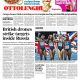 Headline surat kabar: drone buatan Inggris ‘strike Russia’ dan ‘Phone theft Britain’