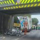 Jembatan paling sering ditabrak di Inggris di Hinckley dihantam dua kali dalam dua hari