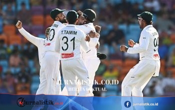 Bangladesh Makin Dekat Menang Uji Coba Bersejarah Setelah Wicket Steve Smith