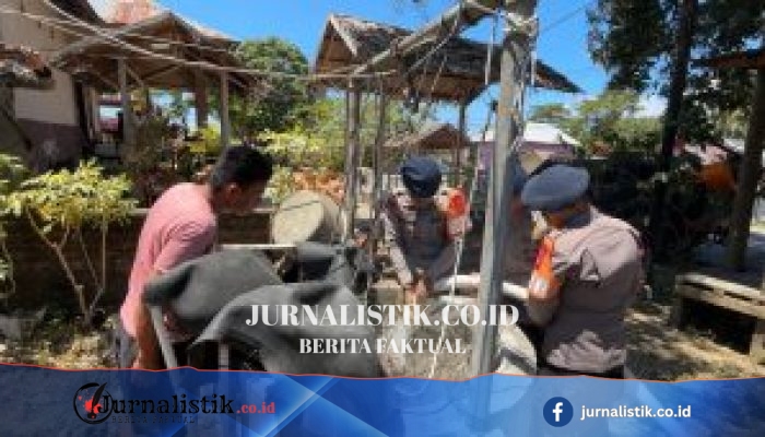 Brimob Polda Gorontalo Distribusikan 5.000 Liter Air Bersih bagi Warga Pulubala Terdampak Kekeringan