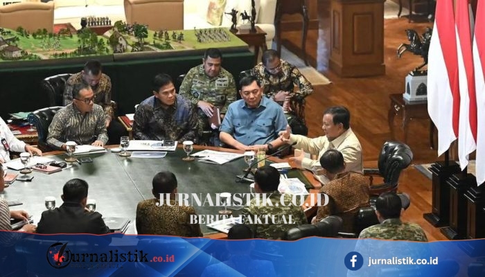 Prabowo Gelar Rapat dengan Petinggi TNI di Hambalang Malam Hari Ini, Bahas Ini