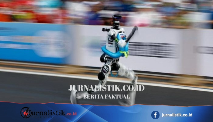 Robot Humanoid Menyalip Rekor Manusia di Beijing, Pecahkan Rekor Lomba Lari Dunia