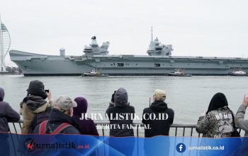 HMS Queen Elizabeth Berangkat dari Portsmouth untuk Misi Latihan Royal Navy