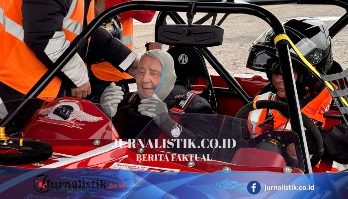 Momen ‘Fantastis’: veteran tunanetra Abergavenny, 95 tahun, kembali menyetir