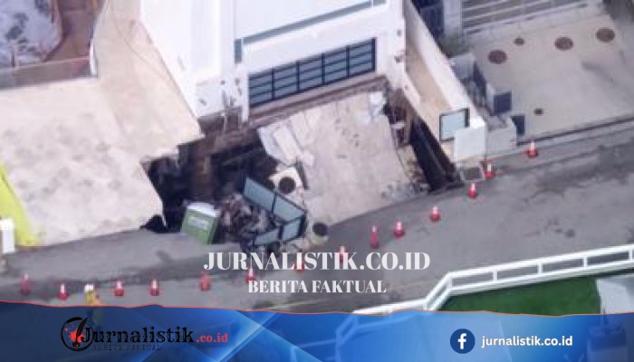 Sinkhole Muncul di Depan Rumah Nicolas Cage di Malibu, Jalan Masuk Amblas Selasa