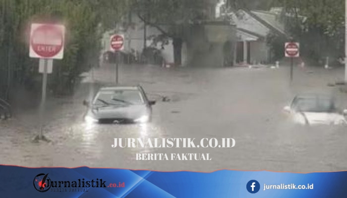 Banjir bandang ganggu setengah maraton, mobil terendam di New York–Connecticut