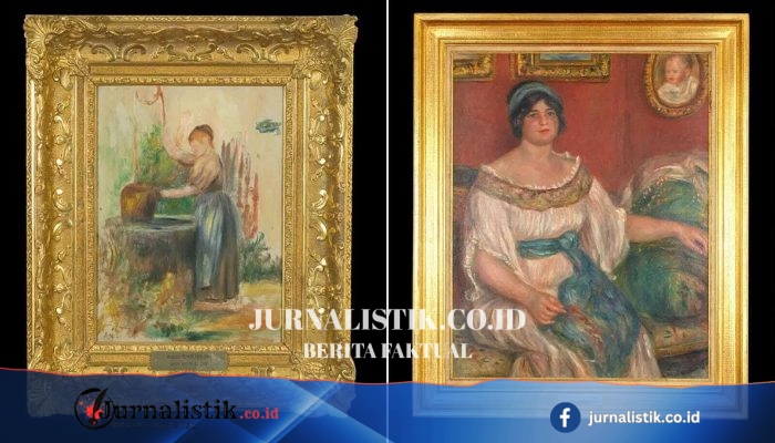 Lukisan Renoir bernilai jutaan dicuri dalam perampokan museum di Prancis