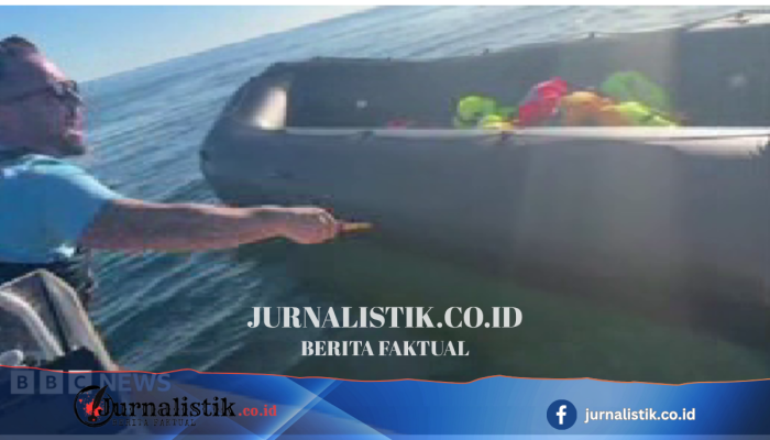 Daniel Thomas alias Danny Tommo Ditangkap Usai Video Perahu Migran Dibacok di Selat Inggris