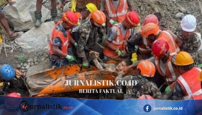 Dua Pekerja Dievakuasi dari Terowongan Proyek Hydropower Trishuli 3A di Nepal, Lebih dari Sepekan Setelah Banjir Bandang