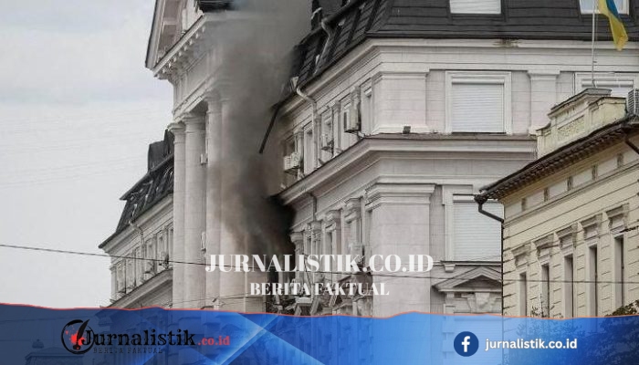 Drone Rusia Tembus Markas SBU di Kyiv, Zelensky Perintahkan “Respons yang Tepat dan Nyata”
