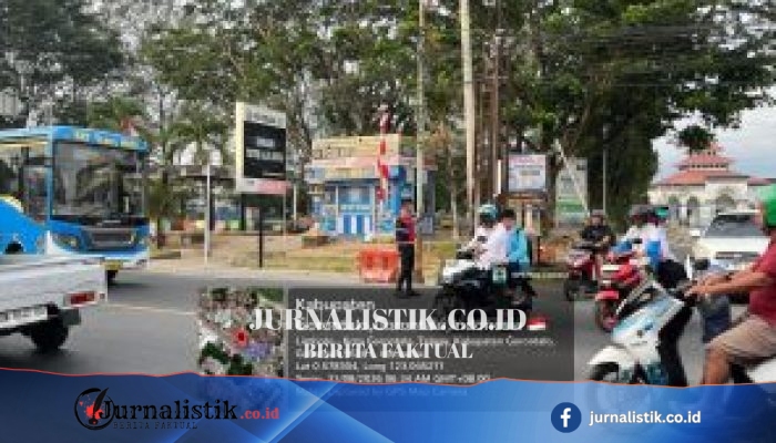 Dit Samapta Polda Gorontalo Gelar Pengaturan Pagi untuk Kurangi Kepadatan dan Risiko Kecelakaan
