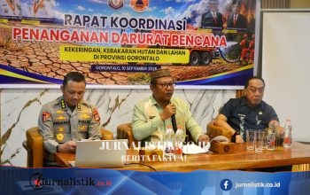 Pemprov Gorontalo Gelar Rakor Darurat Kekeringan–Karhutla di Zarona, Sofian Ibrahim Memimpin