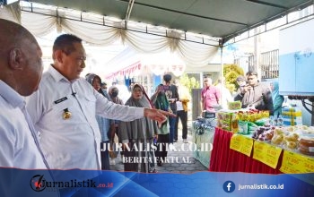 Rayakan HUT ke-64 LPP TVRI, TVRI Gorontalo Gelar Bazar Gerakan Pangan Murah