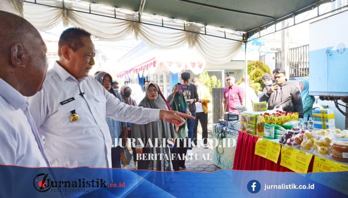 Rayakan HUT ke-64 LPP TVRI, TVRI Gorontalo Gelar Bazar Gerakan Pangan Murah
